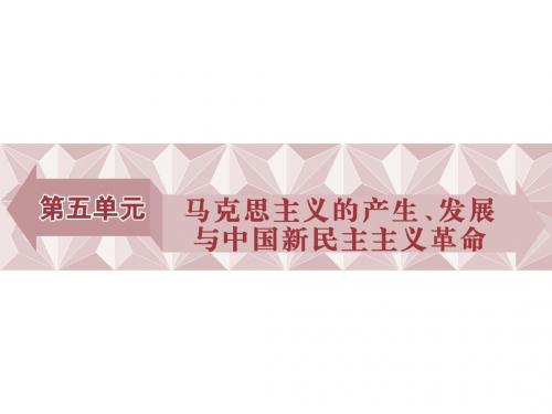2016-2017学年岳麓版必修一 第18课 马克思主义的诞生 课件(27张)
