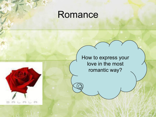 unit 6 romance