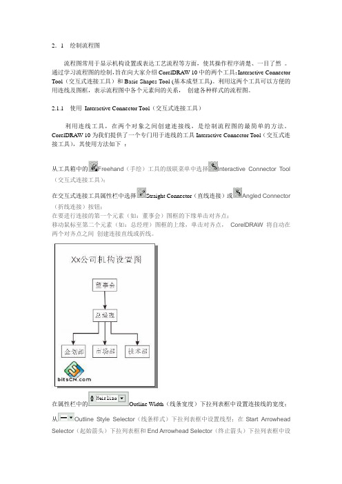 CorelDRAW流程图