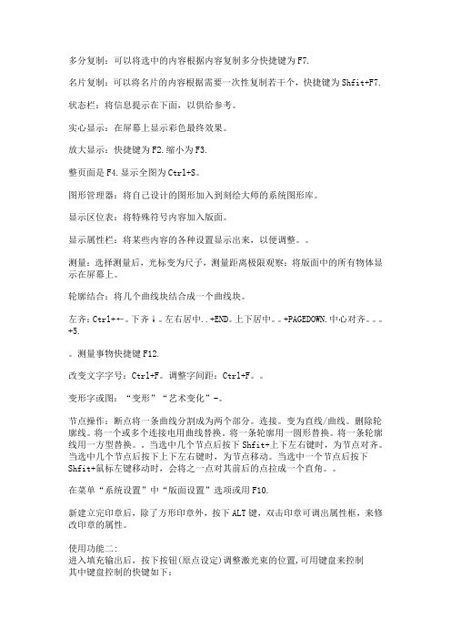 刻绘大师快捷键