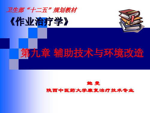 (完整版)第九章辅助技术与环境改造