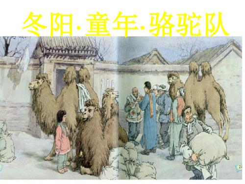 冬阳童年骆驼队