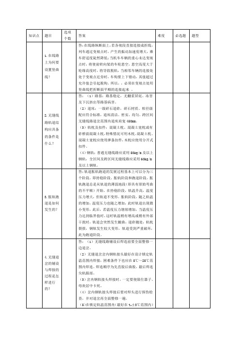 技师论述题