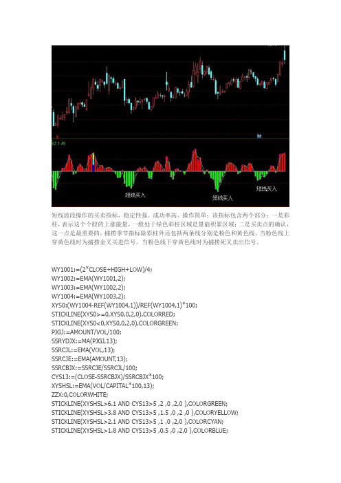 捕捞季节通达信指标公式源码高成功率