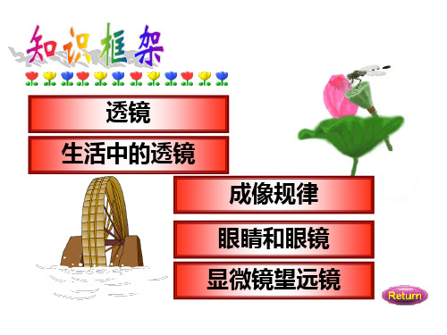 凸透镜和凹透镜的示意图主光轴