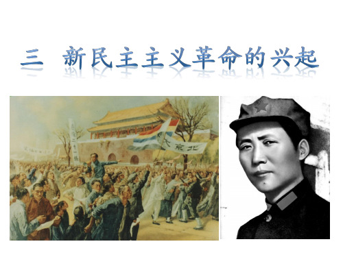 八年级历史上册第三单元复习课件及听写