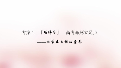 高中化学 化学五大核心素养-高中化学核心素养