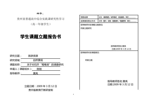 修改研究性学习2