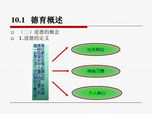 第10章德育(上)_教育学21页PPT