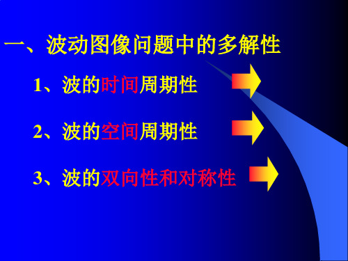 波动问题的多解性
