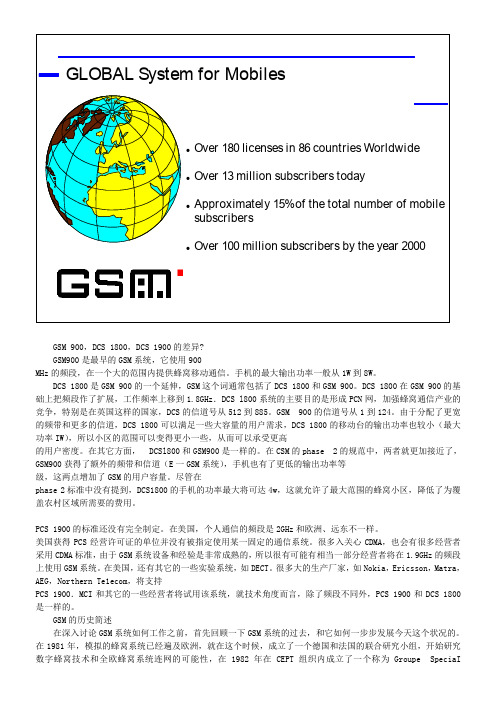GSM基础知识