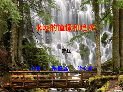 永远的憧憬和追求