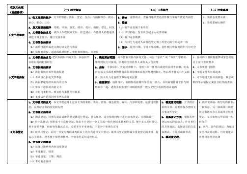 五级秘书,收发文处理