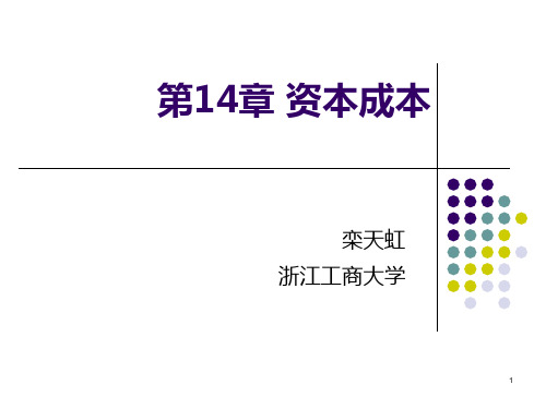 chp14资本成本