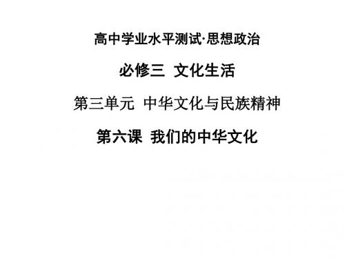 高三政治考点归纳复习课件29