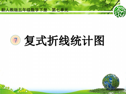 五年级数学下册PPT-复式折线统计图人教新课标(2014)(12张)-精品课件
