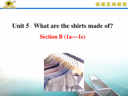 20版英语初中《金榜学案》九年级全册Unit 5 Section B(1a—1e)配套课件
