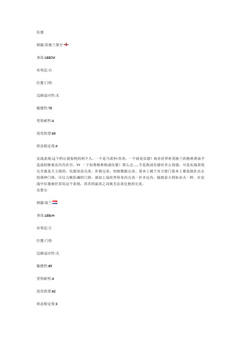 pes2009推荐
