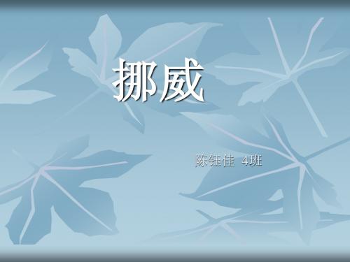 挪威