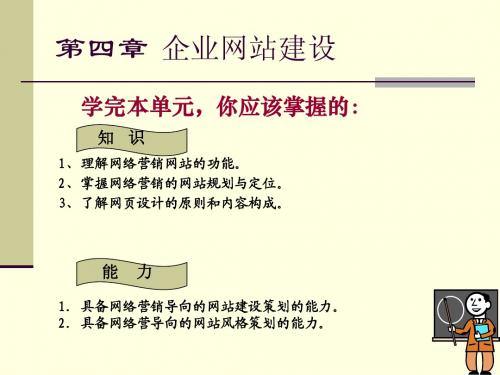 第四章企业网站建设