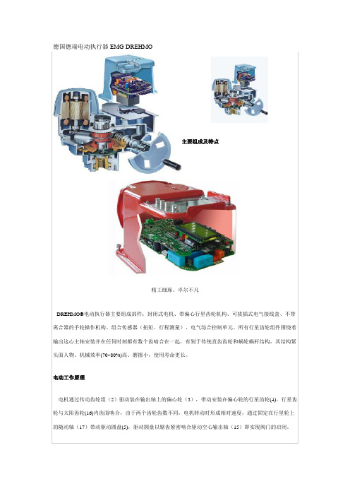 德国德瑞电动执行器EMG