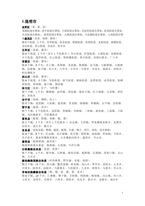 云南乡镇