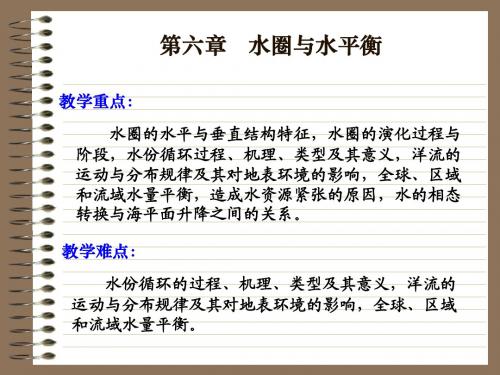4.水 圈