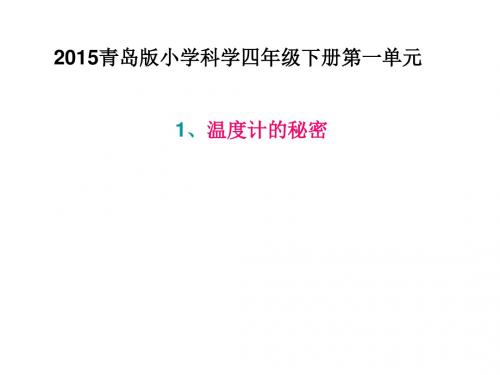 1温度计的秘密教学ppt