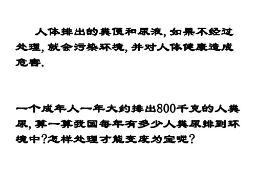 七年级生物人粪尿的处理(PPT)5-1