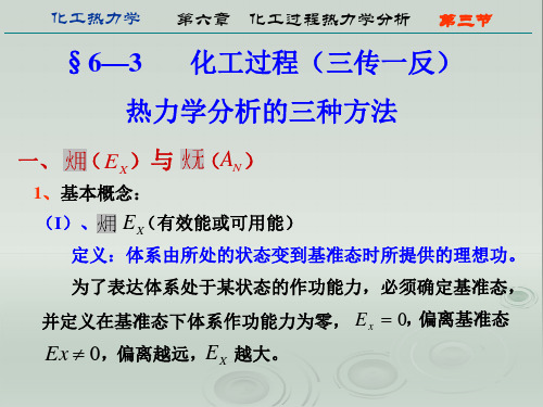 化工过程热力学分析3