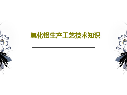 氧化铝生产工艺技术知识共26页文档