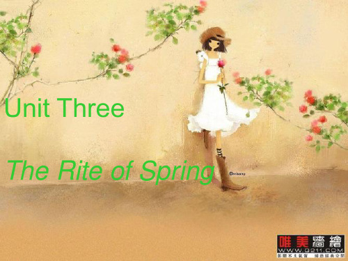 unit_3 The Rite of Spring
