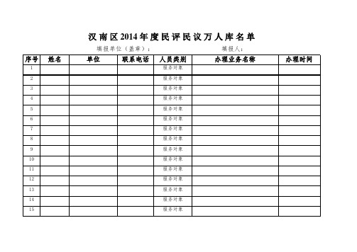 填报服务对象表样 (1)