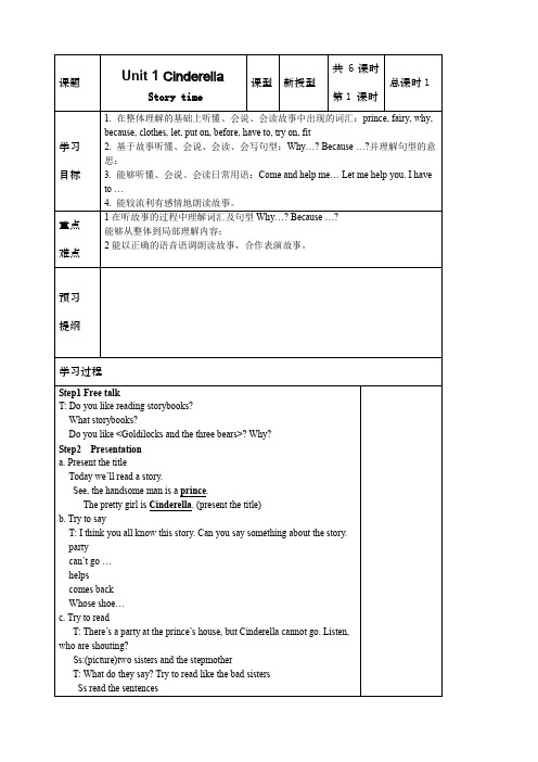 译林版五年级英语下册全册教案