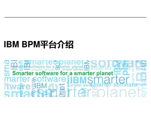 IBM BPM平台介绍