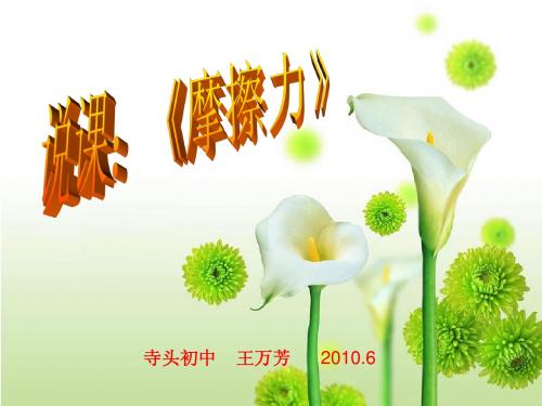 《摩擦力》说课2