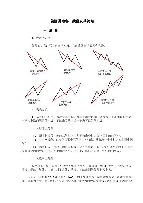 缠论视频讲解内容 之四 线段及线段终结
