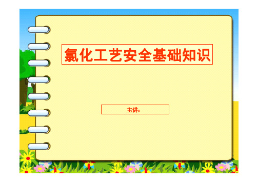 氯化工艺教学课件