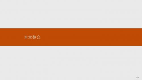 新版高中数学人教A版选修1-1课件：第三章 导数及其应用 本章整合3 