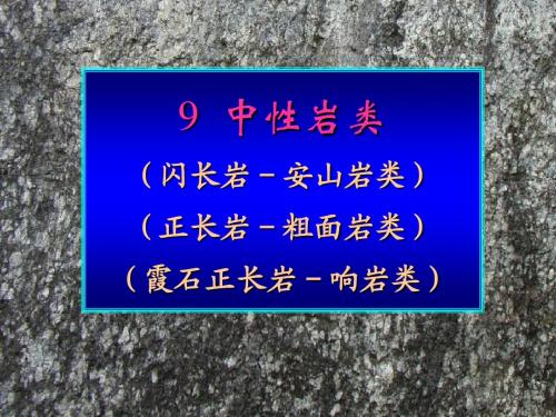 9-中性岩