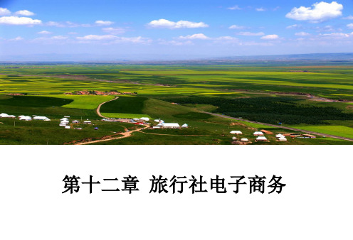 第十二章旅行社电子商务