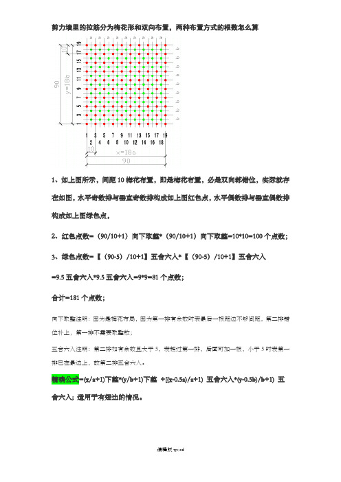 梅花布置最佳计算公式