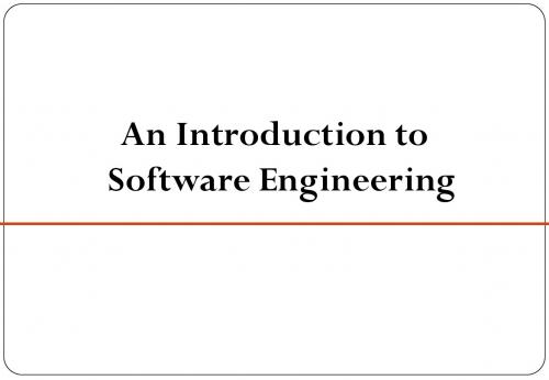 Introduction of SE