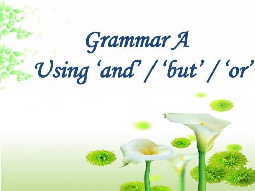 英语牛津译林版八年级上Unit3《Adayout》课件Grammar-A