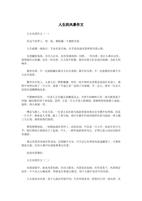 人生的风景作文.doc