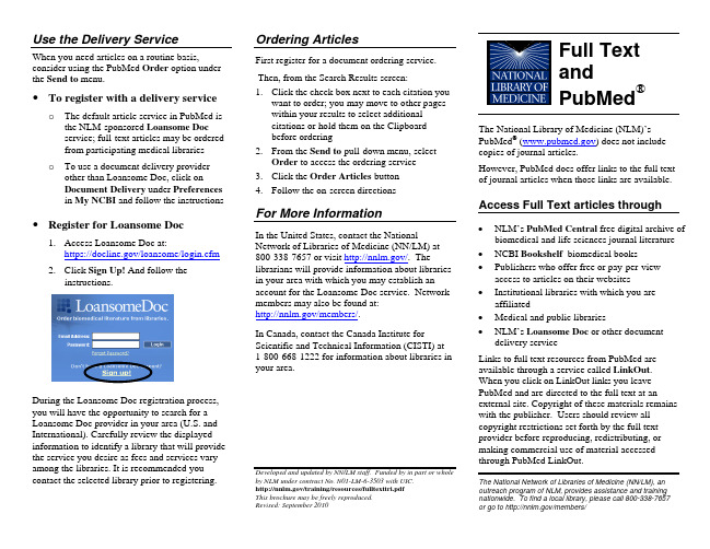 Full Text and PubMed