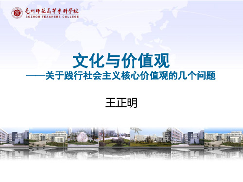 文化与价值观