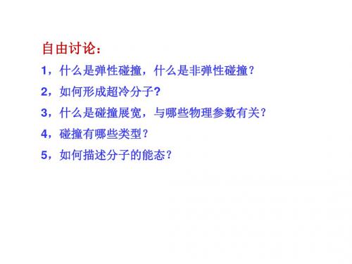 第十三章碰撞光谱