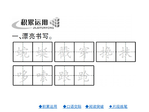 六年级下册语文课件第14课翻越大雪山西师大版共23张PPT