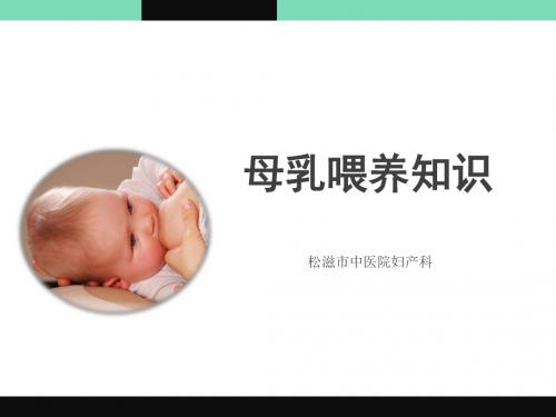 母乳喂养ppt课件62p